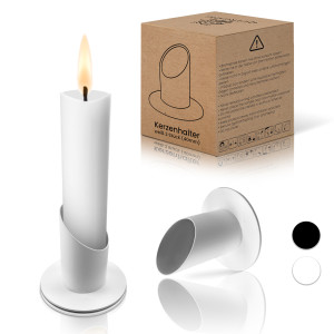 Modern minimalistischer Kerzenständer aus Metall -...