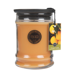 Bridgewater Duftkerze im Glas - Orange Vanilla klein - 250g / 70 Stunden Brenndauer