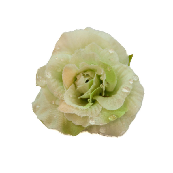 Dekorationsblüte Rose mintgrün Ø ca.4cm
