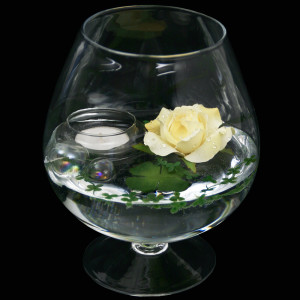 Deko-Glas Cognacglas klein Höhe 19cm Ø 10cm...